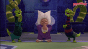 happy animation GIF by Monchhichi