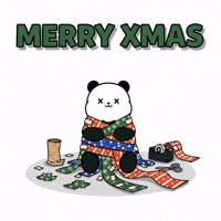 Merry Christmas Happy Holidays GIF by Kanpai Pandas
