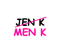 Jenk1 Sticker by Jen K Designs