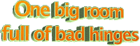 room statement Sticker by AnimatedText