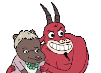 Mad Devil Sticker by Augenblick Studios