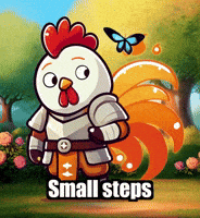 Small Steps Change GIF by Zorooster