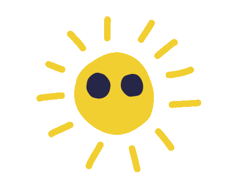KyKScholen giphyupload knipoog zon zonnetje Sticker