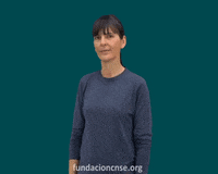 FCNSE buenas tardes dilse lse lengua de signos GIF