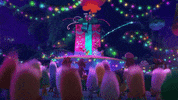 Tis The Season Party GIF by DreamWorks Trolls