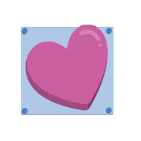 Button Love Sticker