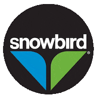 Skiing Snowboarding Sticker by Snowbird