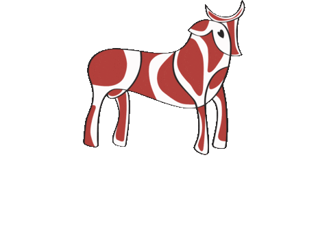 Cow Meat Sticker by passionecarnale