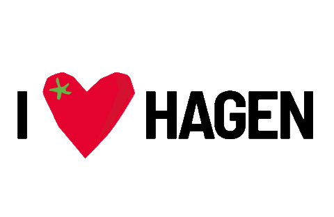 I Love Hagen Sticker by likeyaa