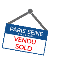 vendu real estate Sticker by Paris Seine Immobilier