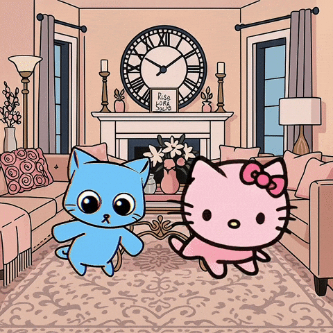 Hello Kitty Momo GIF