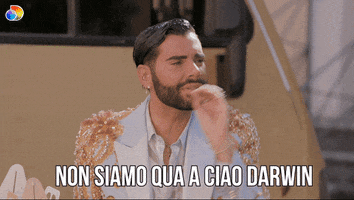 Ciao Darwin Style GIF by discovery+