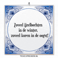 Winter Humor GIF by Tegelspreuken.nl