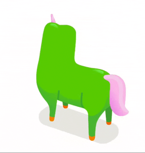 ridefastgetweird wtf unicorn duo lingo GIF
