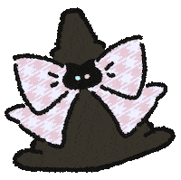 Cat Halloween Sticker