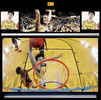 Go Blue Michigan Basketball GIF by Michigan Athletics
