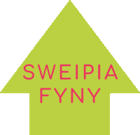 Swipe Up Sticker by Mentrau Iaith