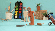 winning hole in one GIF by Aardman Animations