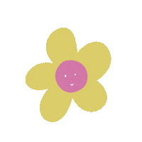 Pink Face Sticker