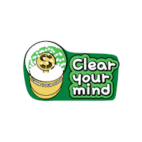 Clear Your Mind Sticker by Synctuition