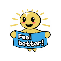 Feel Better Golden Boy Sticker by Synctuition