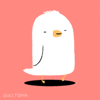 Gulltopia happy cartoon running run GIF