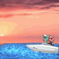 Speed Boat Water GIF