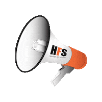 Megaphone Bullhorn Sticker by Hamilton Film Studios