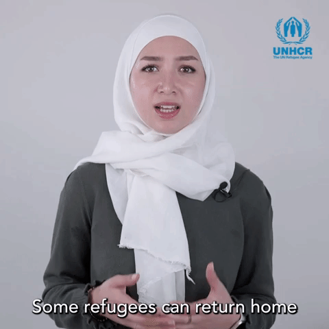 The majority of refugees can't safely return home