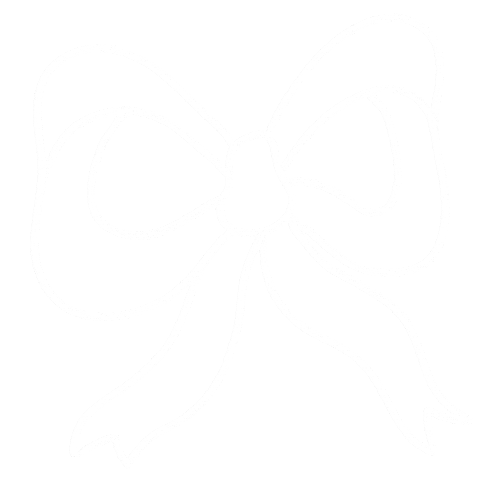 Line Bow Sticker