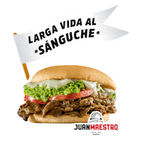 JuanMaestroChile burger comida sandwich pan Sticker