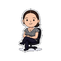Happy Girl Sticker by Brifly