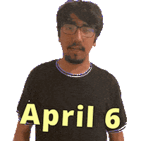 April Sticker