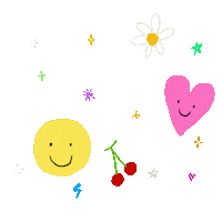 bungaayumelati love smile flower star Sticker