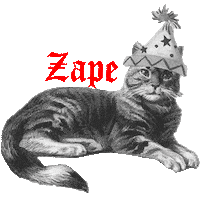 Cat Zape Sticker