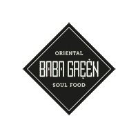 babagreen food dusseldorf baba falafel Sticker