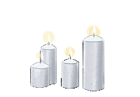 natalikit xmas light candle valo Sticker