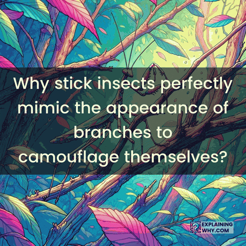 Stick Insects Camouflage GIF by ExplainingWhy.com