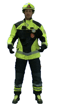 Valencia Thumbs Up Sticker by Valencia's City Council Firefighter Department