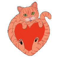 JesFortner_Illustration love heart illustration sticker Sticker