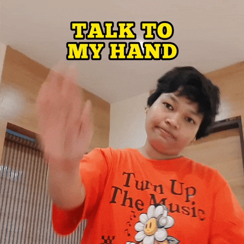 Stop Right There Stay Away GIF