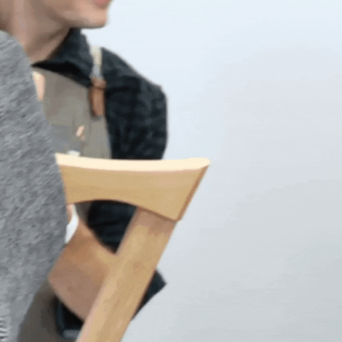 b2cfurmiture giphygifmaker giphystrobetesting chair unboxing GIF