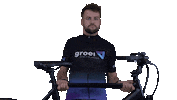 GroeiServices together fietsen aron bellen Sticker