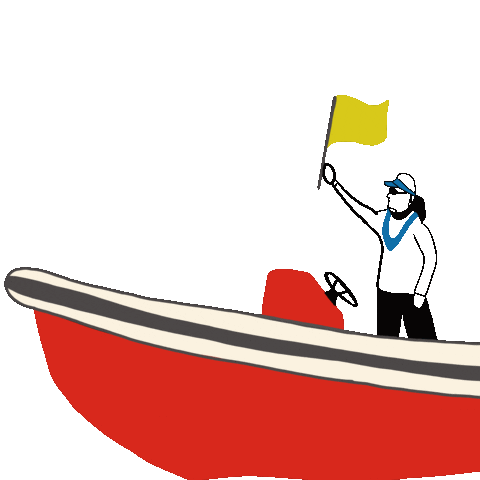 Yellow Flag Sticker