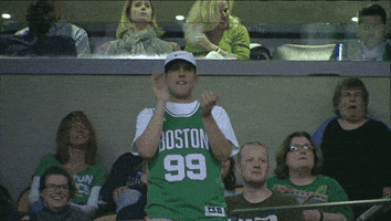 excited boston celtics GIF by NBA