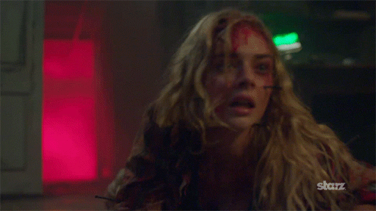 Samara Weaving Drag GIF by Ash vs Evil Dead