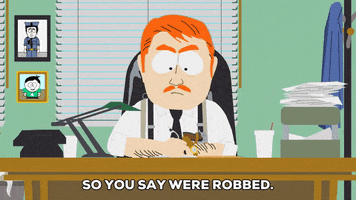 angry detective GIF by South Park 