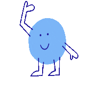 DrinkJove happy cell bouncy jovewater Sticker