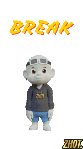 Stop Motion Snack Time Sticker by Zhot