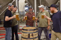 Hardywood beer oktoberfest lager stein GIF